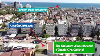 ANTALYA KONYAALTIN'DA ESKİ TÜRKAY OTEL KARŞISI SATILIK DÜKKAN \u0026 MAĞAZA