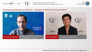 Yidan Prize Asia-Pacific Conference | Education in Indonesia during COVID-19