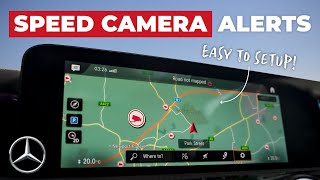 Unlock SPEED CAMERA warnings in your Mercedes Benz Sat nav