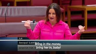 Jacqui Lambie talks about Family Court being abolished by the Government