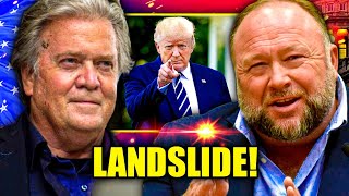 Steve Bannon and Alex Jones: Trump Is Going To WIN In A LANDSLIDE!!!