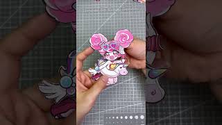 How to make paper dolls | DIY #drawsoeasyanime #diy #howtomake #learnonyoutube #shorts