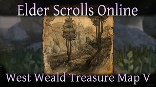 West Weald Treasure Map 5 [Elder Scrolls Online] ESO