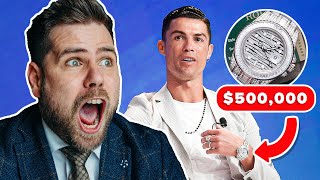 Watch Expert Reacts To Ronaldo's $10,000,000 Collection