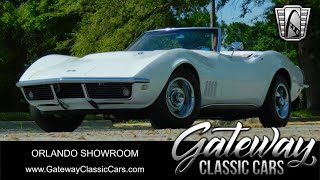 1968 Chevrolet Corvette 427 Convertible L36 For Sale Gateway Classic Cars of Orlando Stock#2581