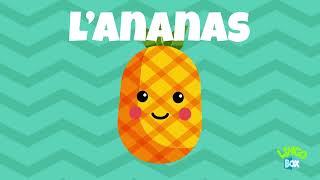 Learn French Fruits Song | Les fruits Chanson | Fun \u0026 Educational French Kids' Song