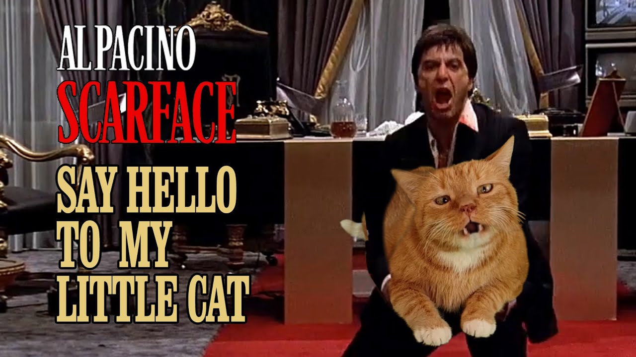 Al Pacino Scarface Say Hello To My Little Friend