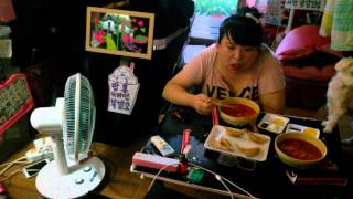 BJ복부인 짬뽕 군만두 먹방20150904 150357 mukbang