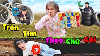 Thử Thách Trốn Tìm Theo Chữ Cái - Ai Là Vua Trốn Tìm ? | Anh Tóc Xoăn