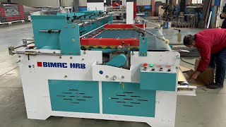 HRB 1800mm press type folder gluer machine