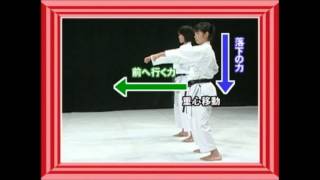 空手道組手基本動作をマスター！月井新 競技の達人1　基本編karatedo