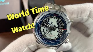 World Time Welly Merck Watch Review - AliExpress Sale