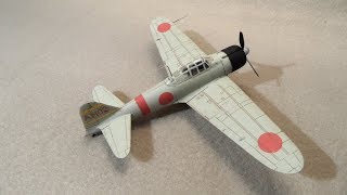 AIRFIX 1/72 Mitsubishi A6M2B-21 'Zero' - A Build In Pictures