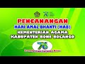 Pencanangan HAB 76th Kemenag Bonebol