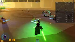 Getting my 600th win in Lightsaber arena