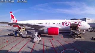 Offloading A Boeing 767-300 At YYZ