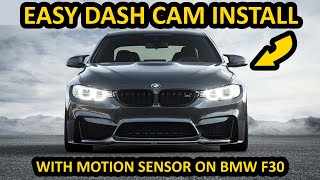 HOW TO INSTALL DASH CAM - Hardwire With Parking Mode (BMW 328i F30)