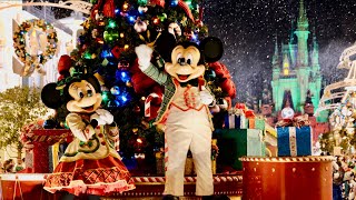 Mickey's Once Upon A Christmastime Parade 2022 Complete Show in 4K | Magic Kingdom Walt Disney World