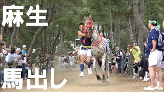 奇祭 馬出し祭　ヤンチャな若駒大暴れ  2017 行方市麻生