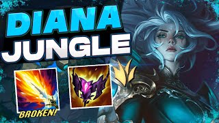 NEW Diana Jungle CARRY Style AP Jungle Queen