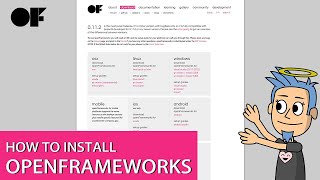 How To Install openFrameworks (오픈프레임웍스 튜토리얼)