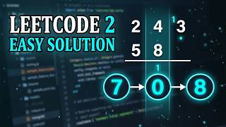 LeetCode 2: Add Two Numbers Solution in Python (Linked List Explained)