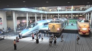 京都鉄道博物館　「機関車の顔」と「展示物」 2016-8-1