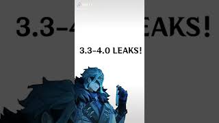 Genshin 3 3 4 0 Leaks