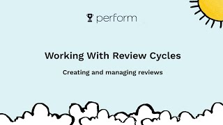 Working with Review Cycles - Breezy Perform