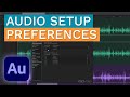 Adobe Audition - Preferences - Audio Hardware & Audio Channel Mapping