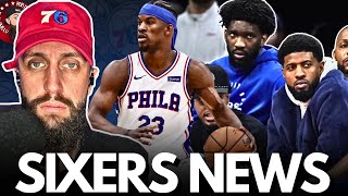 Joel Embiid \u0026 Paul George OUT tomorrow and my thoughts on Jimmy Butler.. | RIBP Live