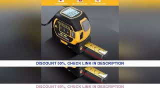 1pc Laser Tape Measure 3 In 1 Digital Tape Measure High Precision Laser Rangefinder Steel Tape Measu