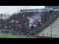 il saluto del foggia calcio ai 4000 tifosi presenti a parma