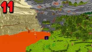I Transformed the Entire NETHER in Minecraft Hardcore