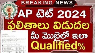 Ap Tet Results 2024 Full Details | Ap Tet Marks Memo's Download 2024 | Ap Tet Latest News Today