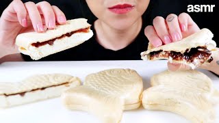 ASMR - Fish Ice Cream Waffles (Samanco) | Eating Sounds | Mukbang 먹방 | No Whisper