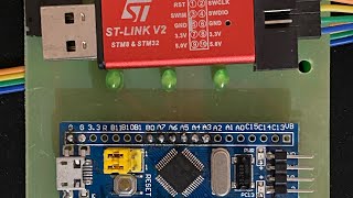 Program STM32 with ST link V2