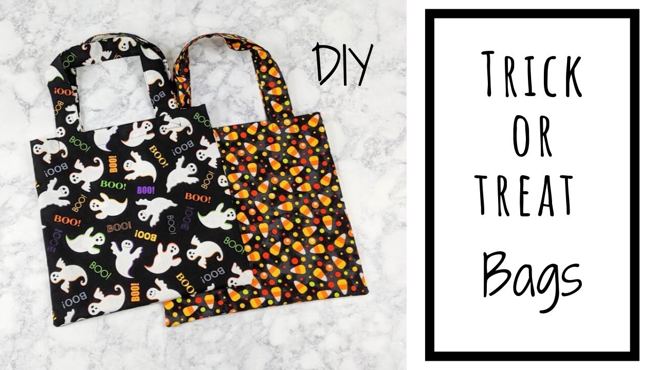 DIY Trick Or Treat Bags - YouTube