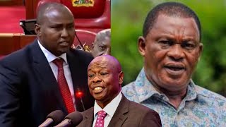 NO JOKE! JUNET MOHAMMED LOSES HIS COOL AS HE LECTURES CS MUTURI \u0026 GACHAGUA BADLY AFTER ATTACK GOV'T