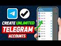 How to Get Free Unlimited Telegram Accounts (2024 Updated Way)