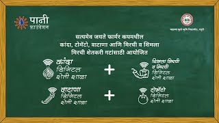 कांदा, टोमॅटो, वाटाणा, मिरची आणि शिमला मिरची डिजीटल शेतीशाळा - पेरणी । २१  जुलै  । फार्मर कप