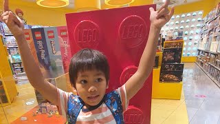 LEGO STORE mini Tour | Surprising Elijah at the Official ATC Lego shop in Alabang