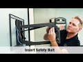 MantleMount MM700 Professional Pull Down TV Mount Installation