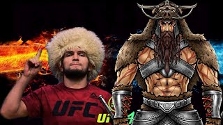 Khabib Nurmagomedov vs. Warrior Berserker - EA SPORTS UFC 4 - CPU vs CPU