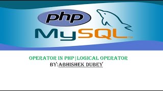 PHP LOGICAL OPERATOR|IN HINDI #PHP#KEEPCODING