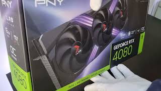 RTX 4080 PNY VERTO OC EDITION UNBOXING