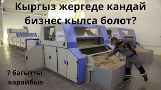 Кыргыз жергесинде кандай ишкана ачса болот?