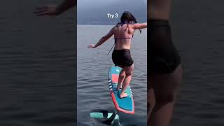 Foil Board Competition.....FAIL