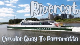 Sydney Ferries Rivercat - Circular Quay To Parramatta