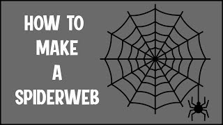 How To Make A Spooky Spiderweb In Adobe Illustrator